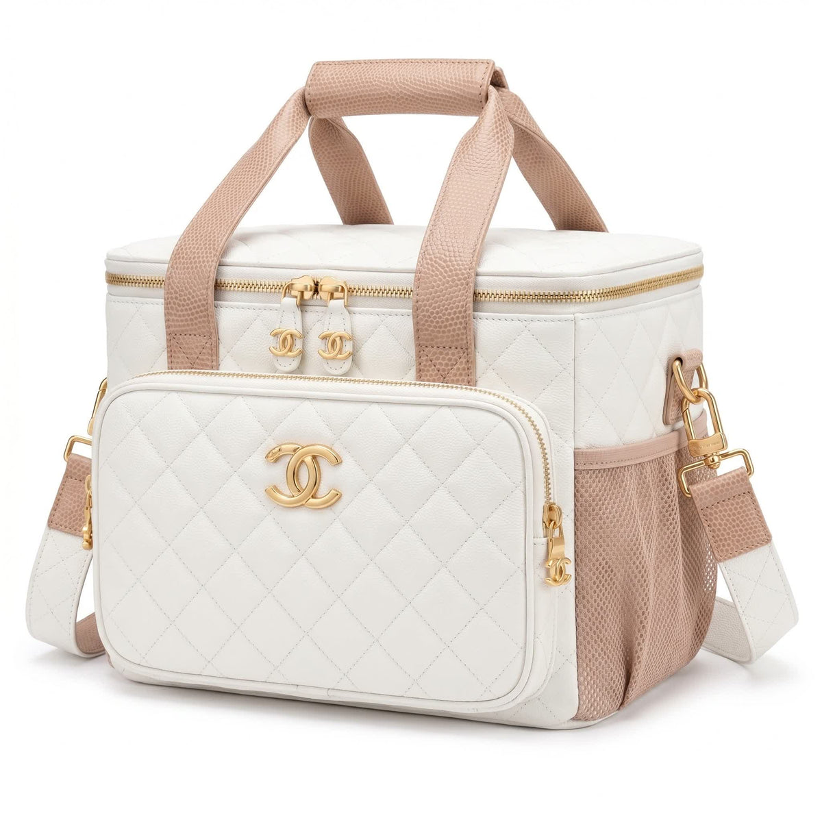 The Daytrip Lunch Tote – Champagne Pearl